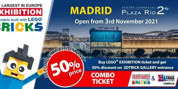 Bon plan - La plus grande exposition LEGO d'Europe s'installe à Madrid