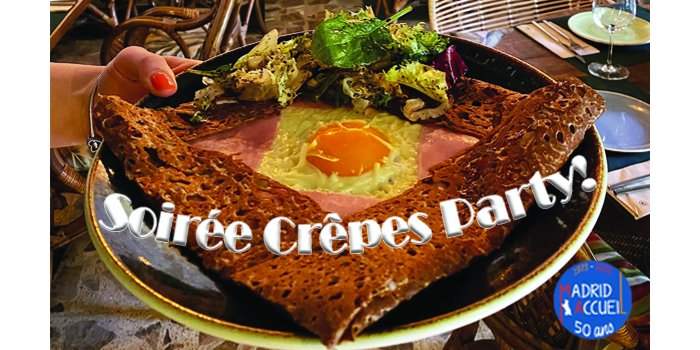 ⛔ Evénement annulé- Soirée crêperie