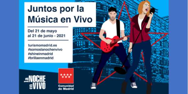 Juntos por la Música en Vivo de Madrid du 21 mai au 21 Juin. 